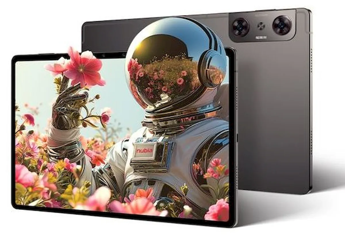 Nubia Pad 3D de 2ª geração traz chip mais rápido e recursos de IA