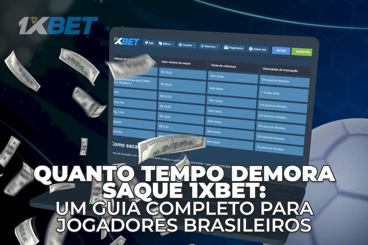 Quanto Tempo Demora o Saque na 1xBet? Guia Completo para Jogadores Brasileiros