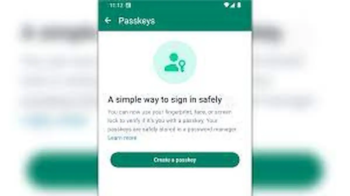 Suporte a passkey no WhatsApp para iOS poderá chegar em breve