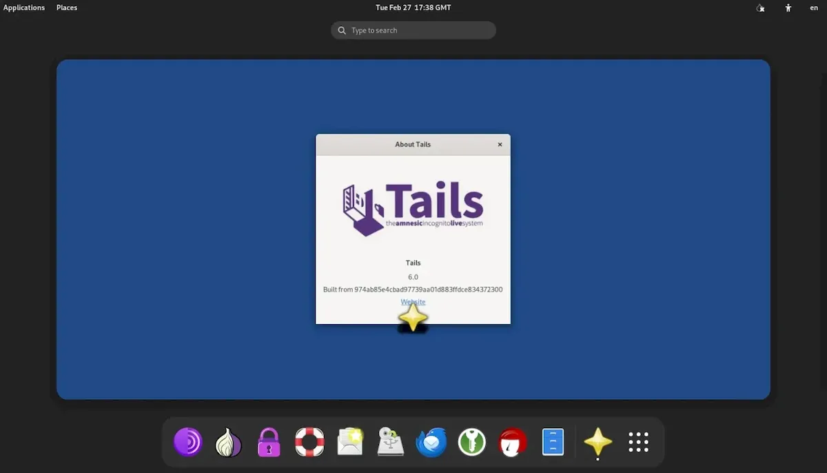 Tails 6 lançado com base no Debian 12 e GNOME 43