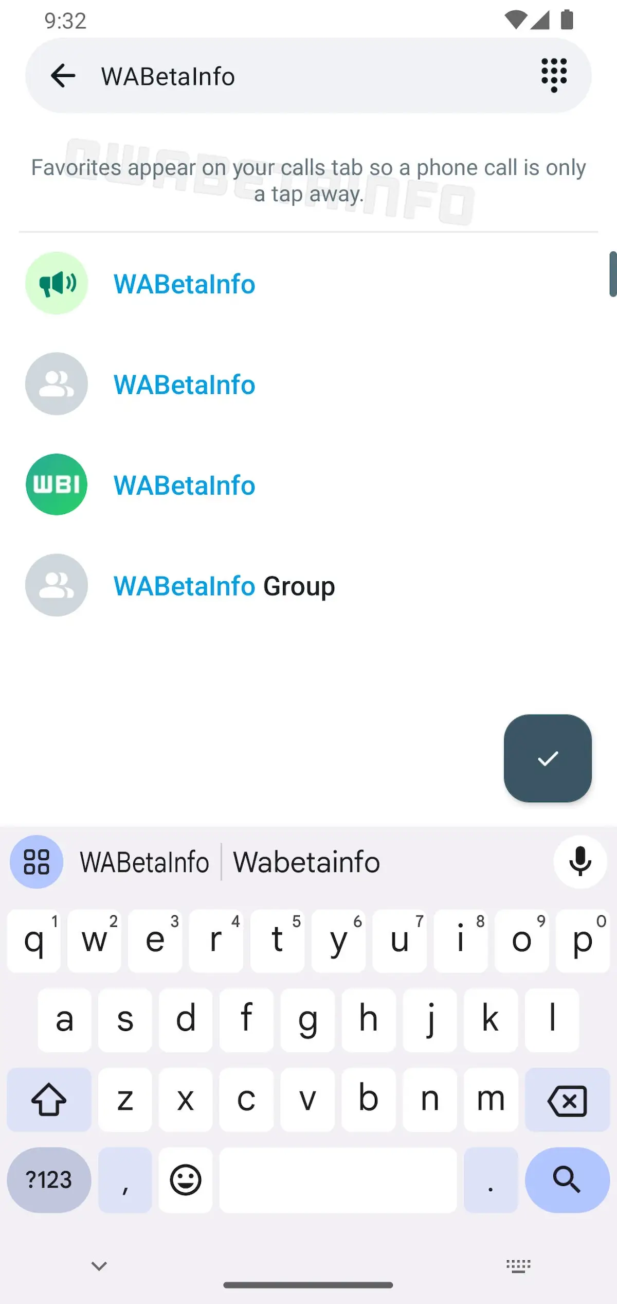 WhatsApp permitirá escolher contatos favoritos diretamente