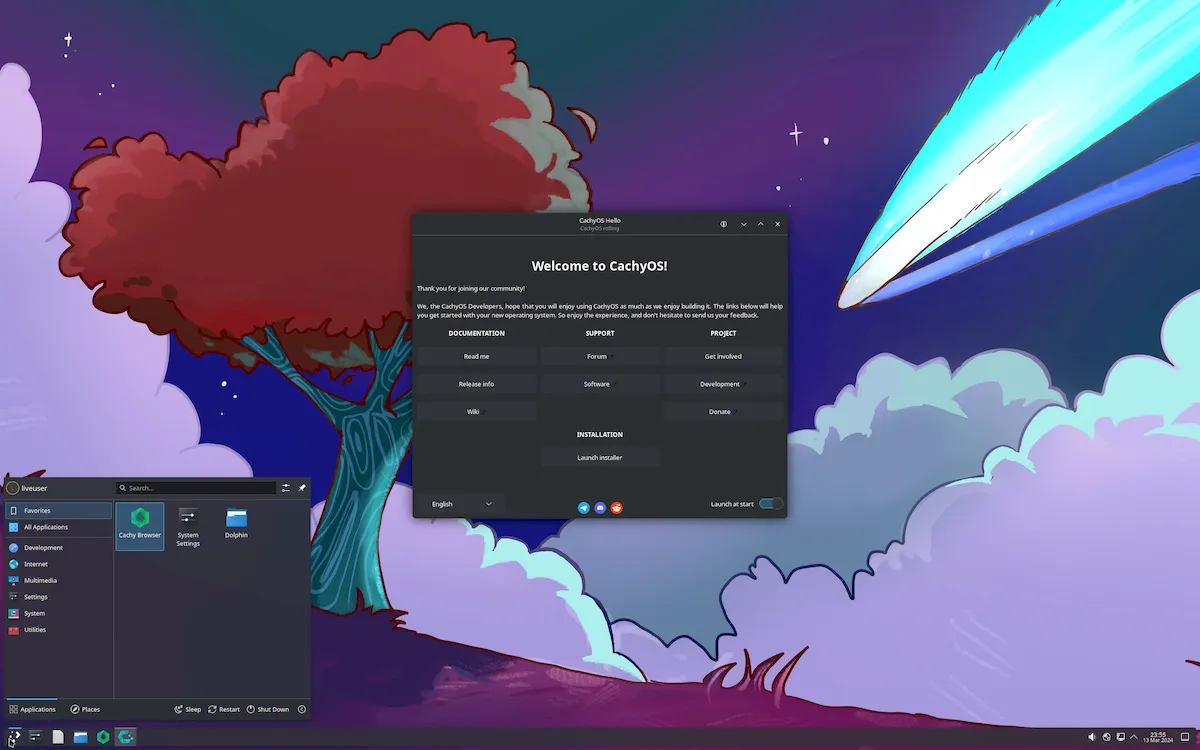CachyOS 240313 lançado com KDE Plasma 6, Wayland, e mais