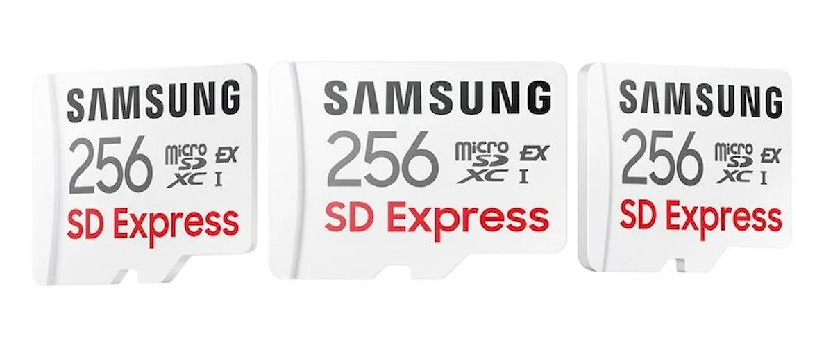 Cartões microSD SD Express da Samsung suportam até 800 MB/s de velocidade