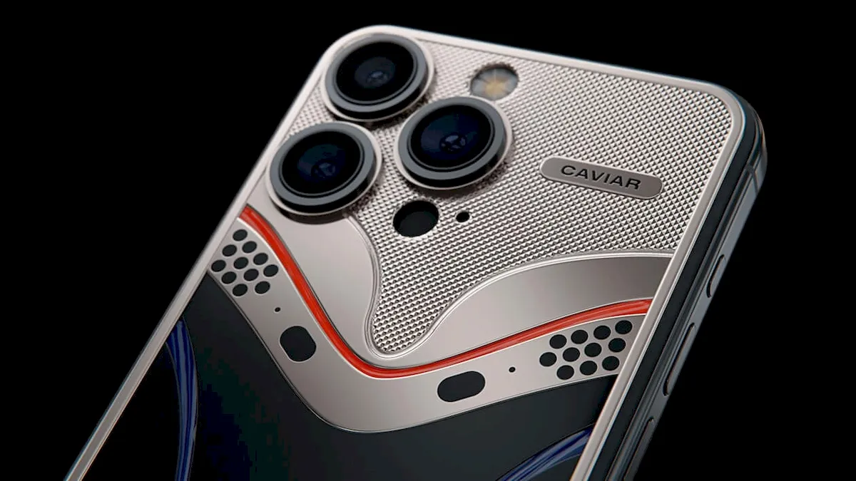 Caviar anunciou um iPhone 15 Pro com design Apple Vision Pro