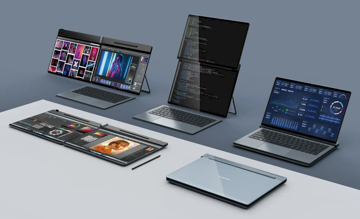 DualFlip, um notebook com duas telas que podem ser empilhadas