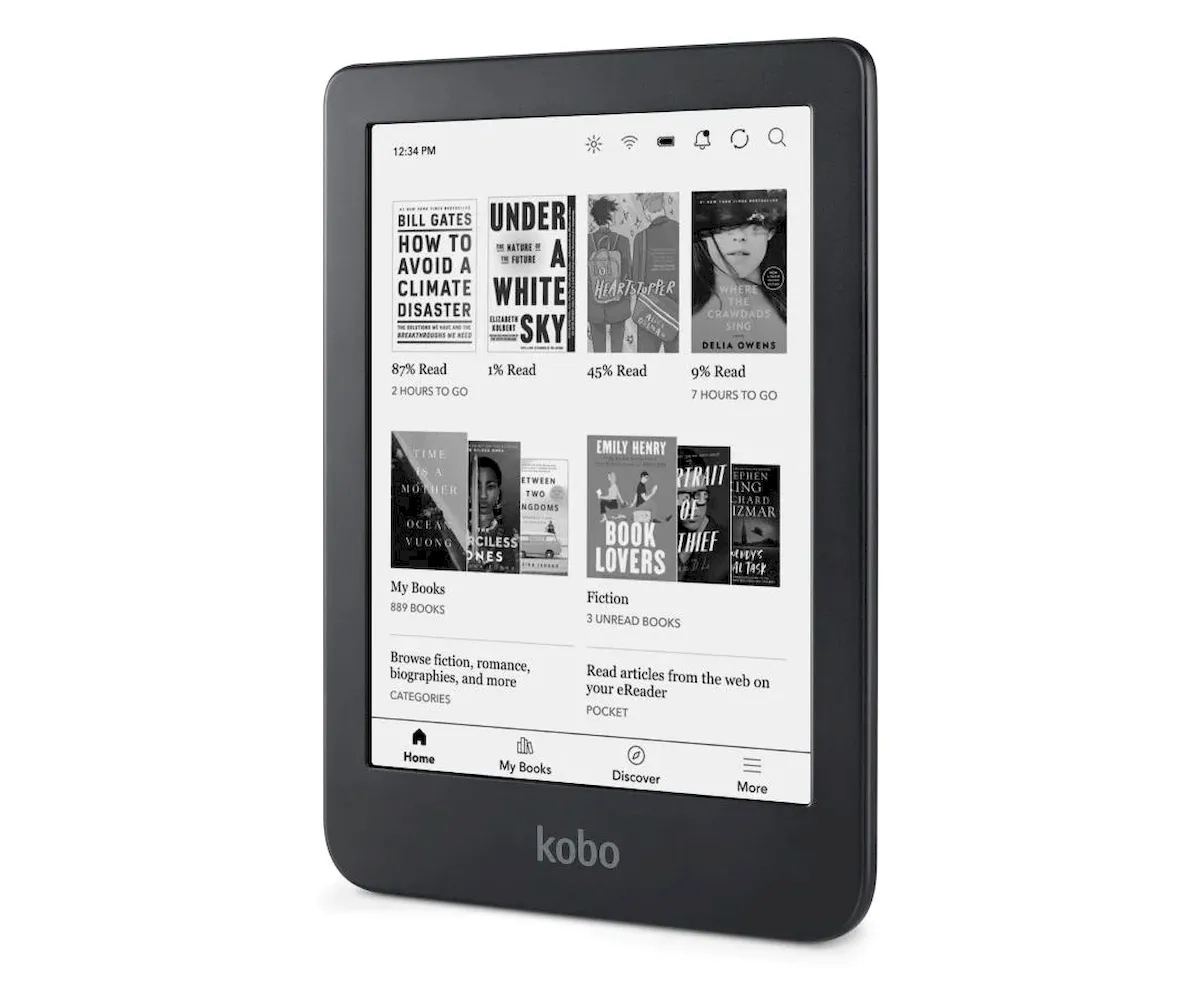 eReaders da Kobo com telas E Ink Color chegarão em breve