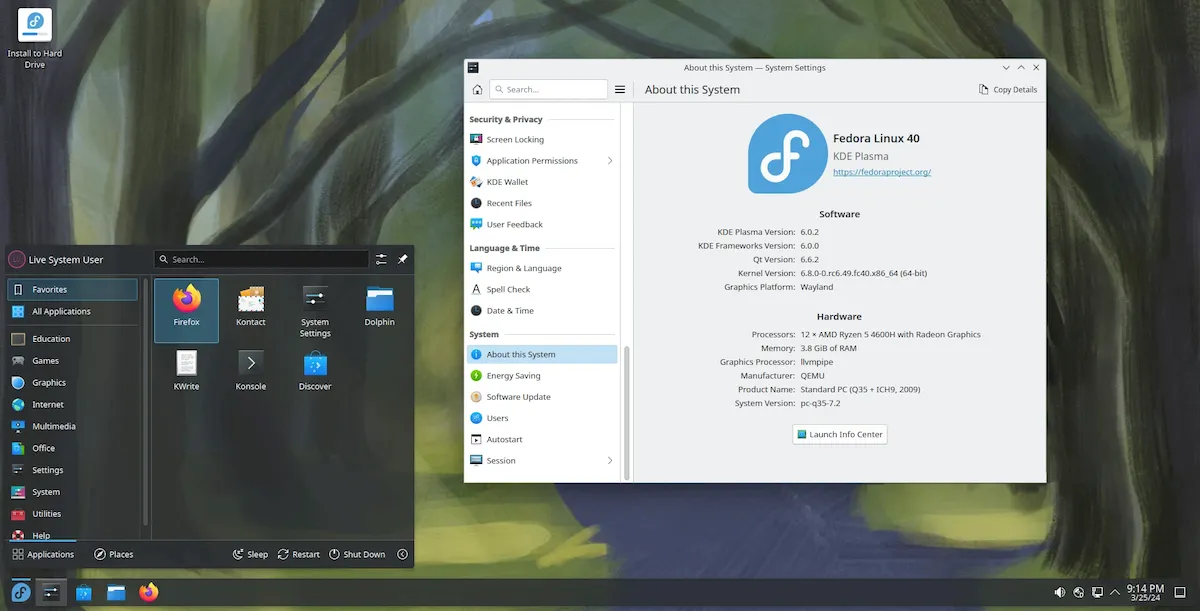 Fedora 40 Beta lançado com GNOME 46, kernel 6.8, e mais