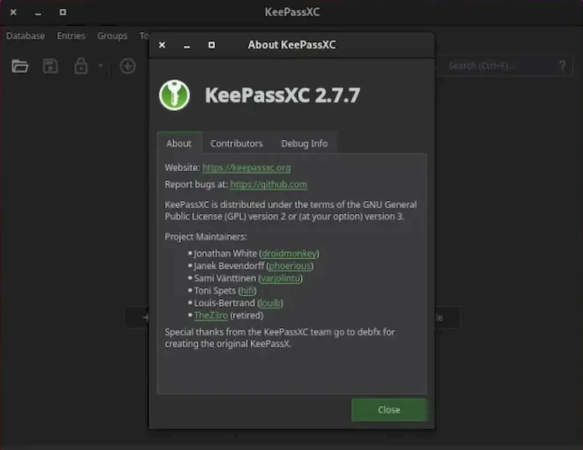 KeePassXC 2.7.7 traz importação de senhas 1Password e Bitwarden