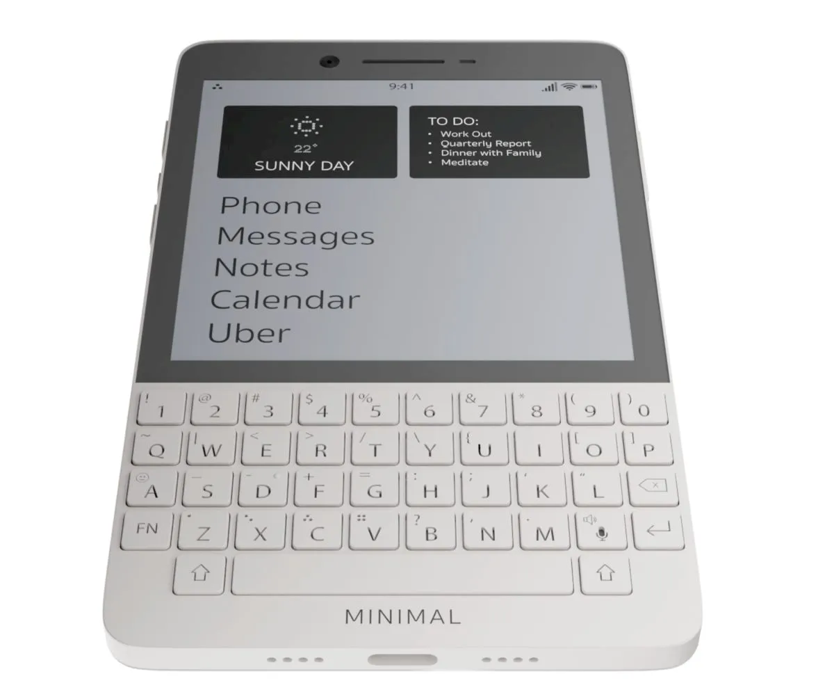 Minimal Phone chegou ao Indiegogo por US$ 350 ou mais