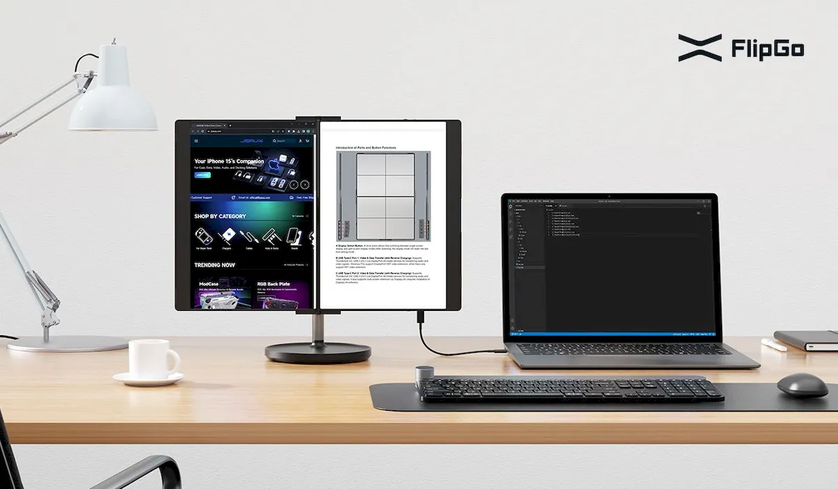 Monitores portáteis de tela dupla estão ficando mais baratos