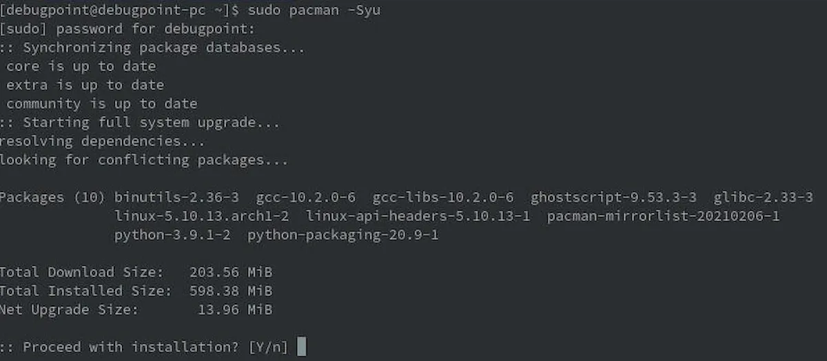 Pacman 6.1 lançado com melhorias no makepkg, suporte, e mais