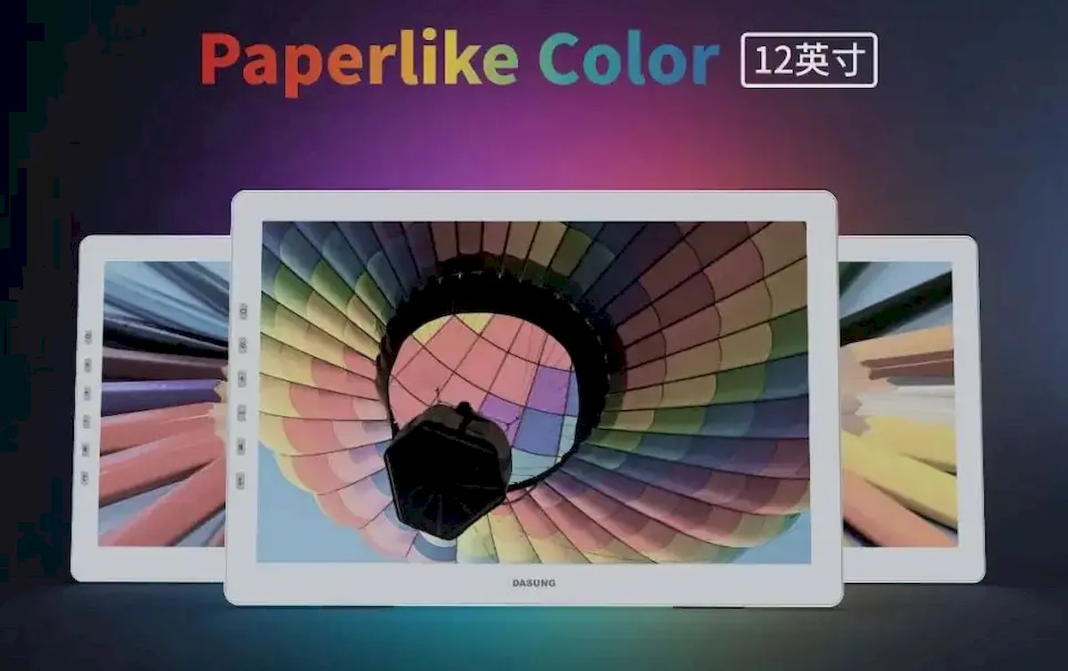 Paperlike Color, um monitor E Ink portátil de 12 polegadas