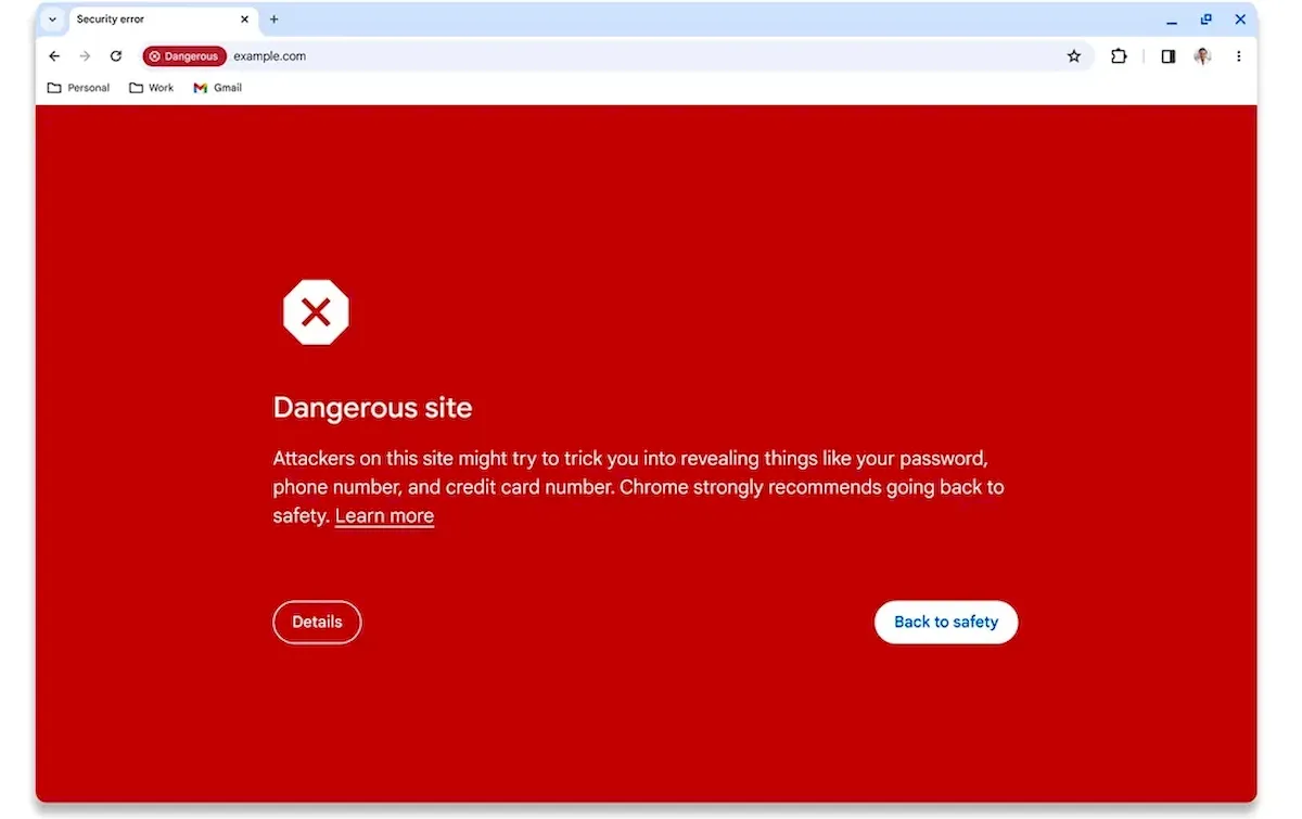 Proteção contra phishing em tempo real chegará ao Chrome ainda neste mês