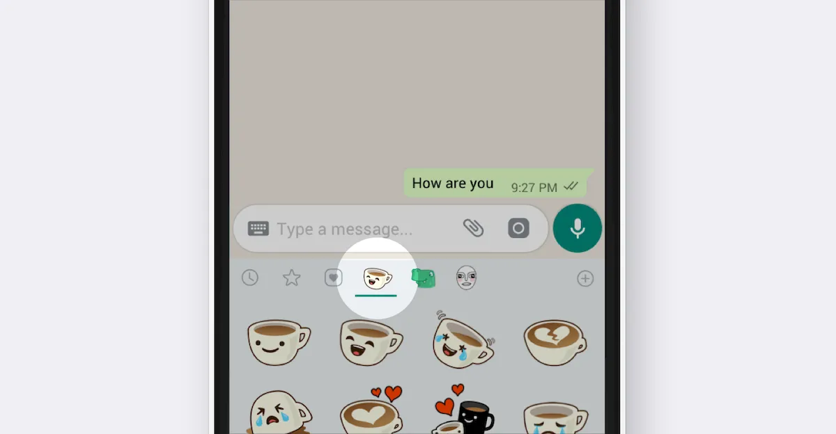 WhatsApp para Android ganhou um criador de figurinhas nativo