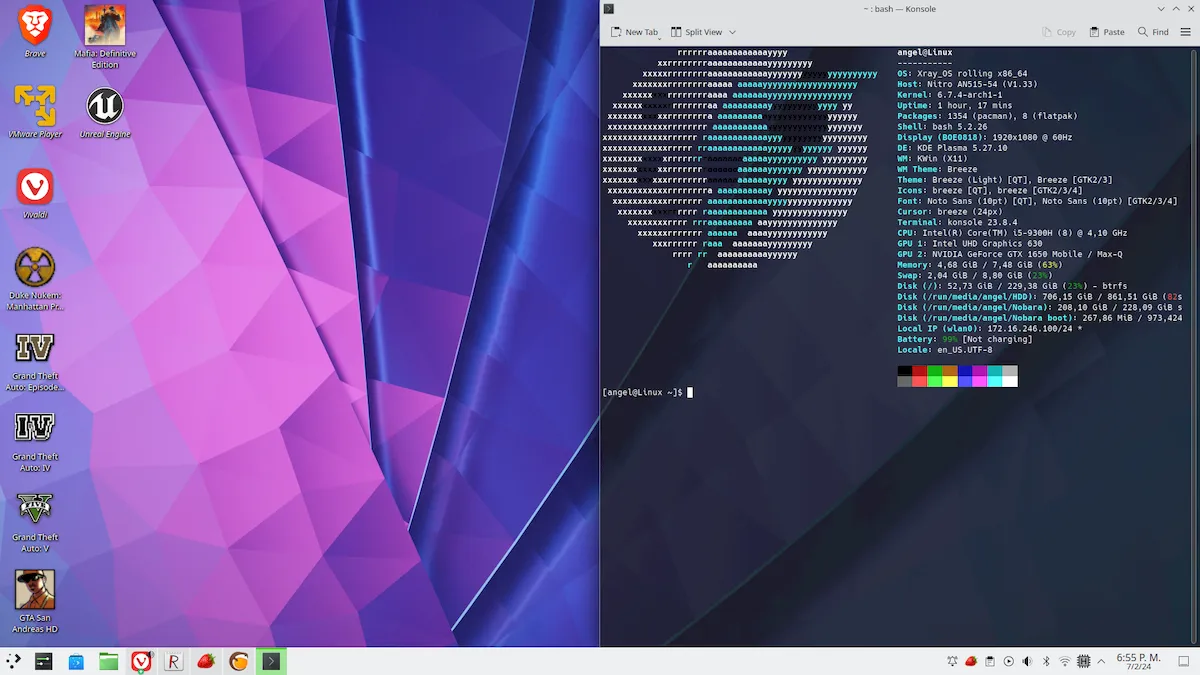 Xray OS, uma distribuição gamer baseada no Arch Linux