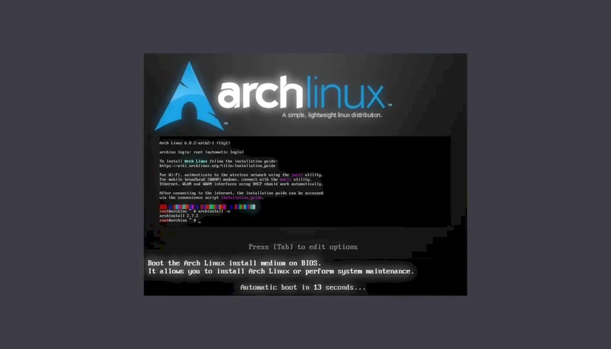 Arch Linux 2024.03.01 lançado com kernel 6.8 e XZ Utils corrigido