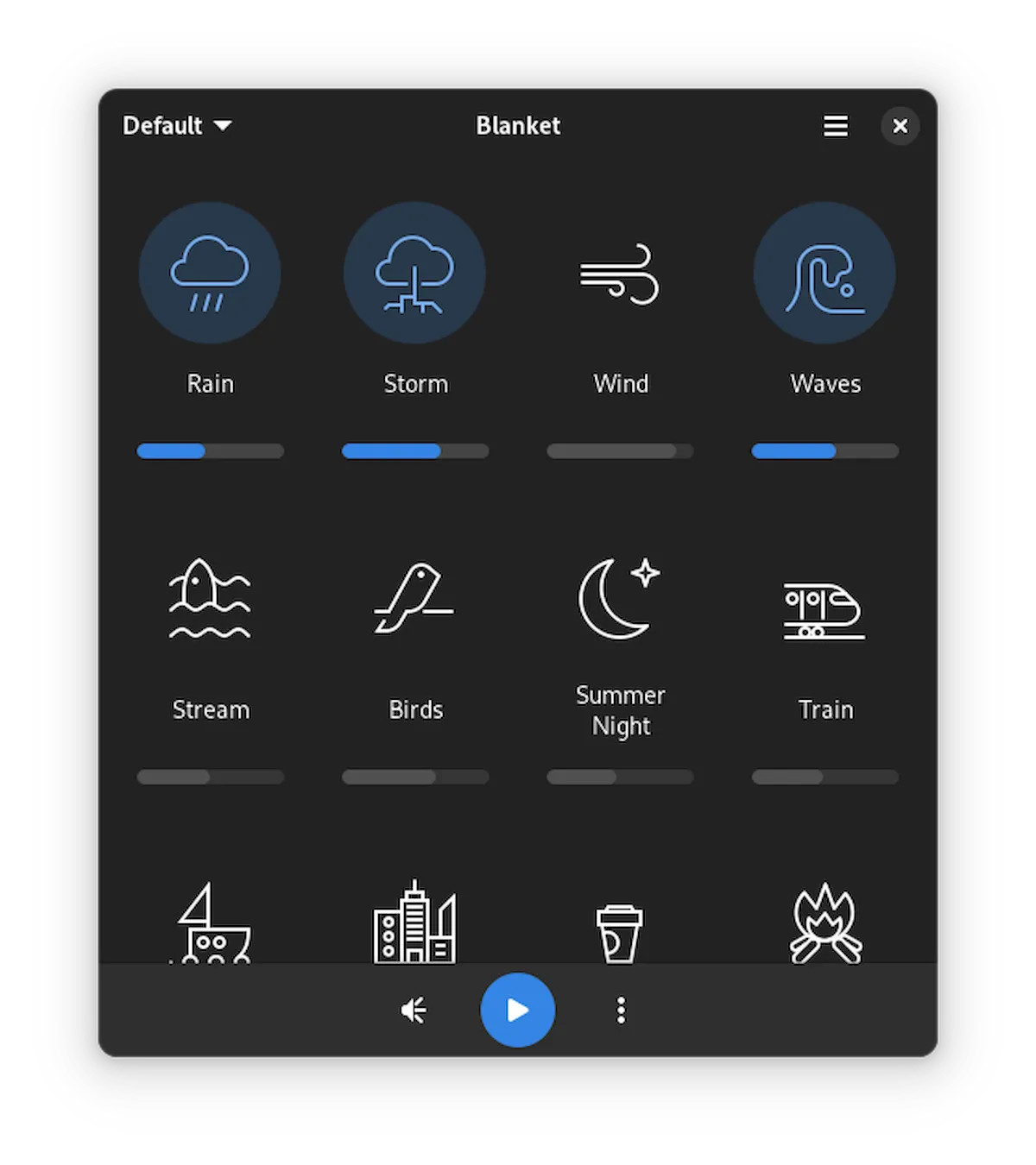 Blanket 0.7.0 lançado com um novo visual calmante, e mais
