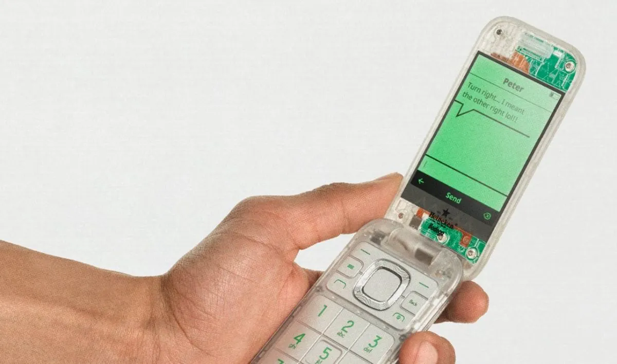 Boring Phone, um flip-phone estilo retrô que é livre de distrações