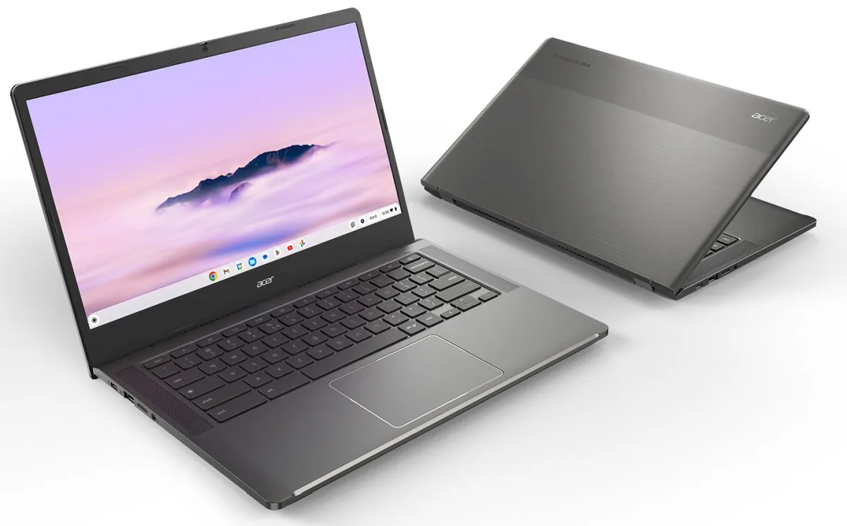 Chromebook Plus 514, um laptop ChromeOS com Intel Core i3-N305