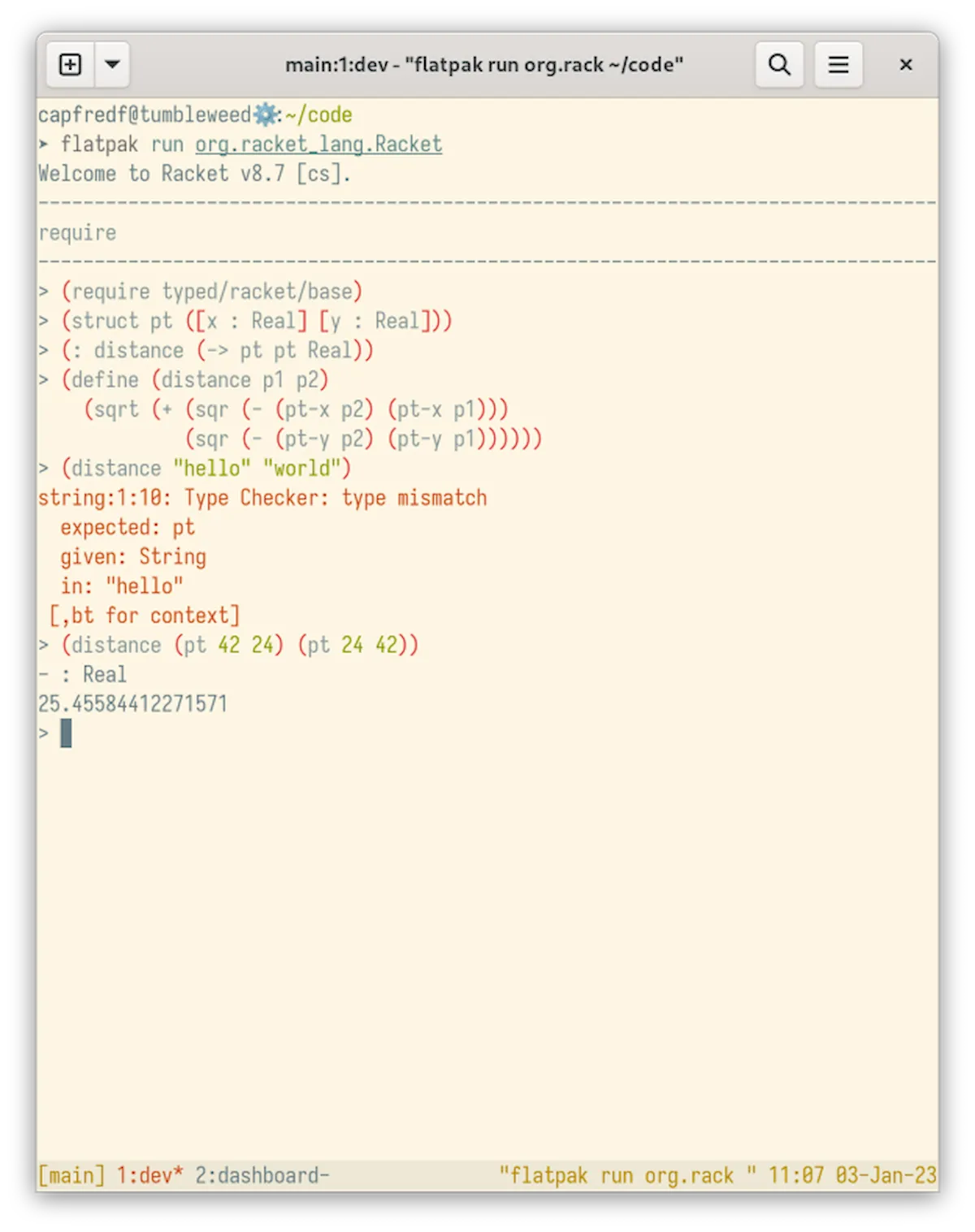 Como instalar a linguagem Racket no Linux via Flatpak