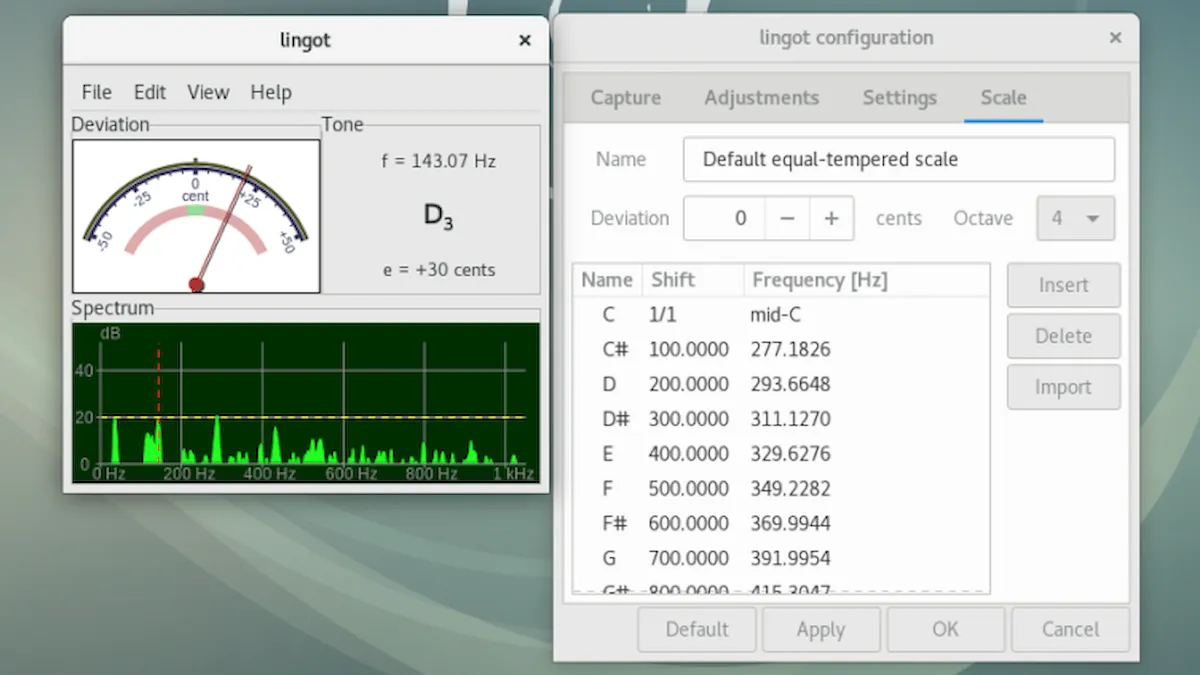 Como instalar o afinador Lingot no Linux via Flatpak