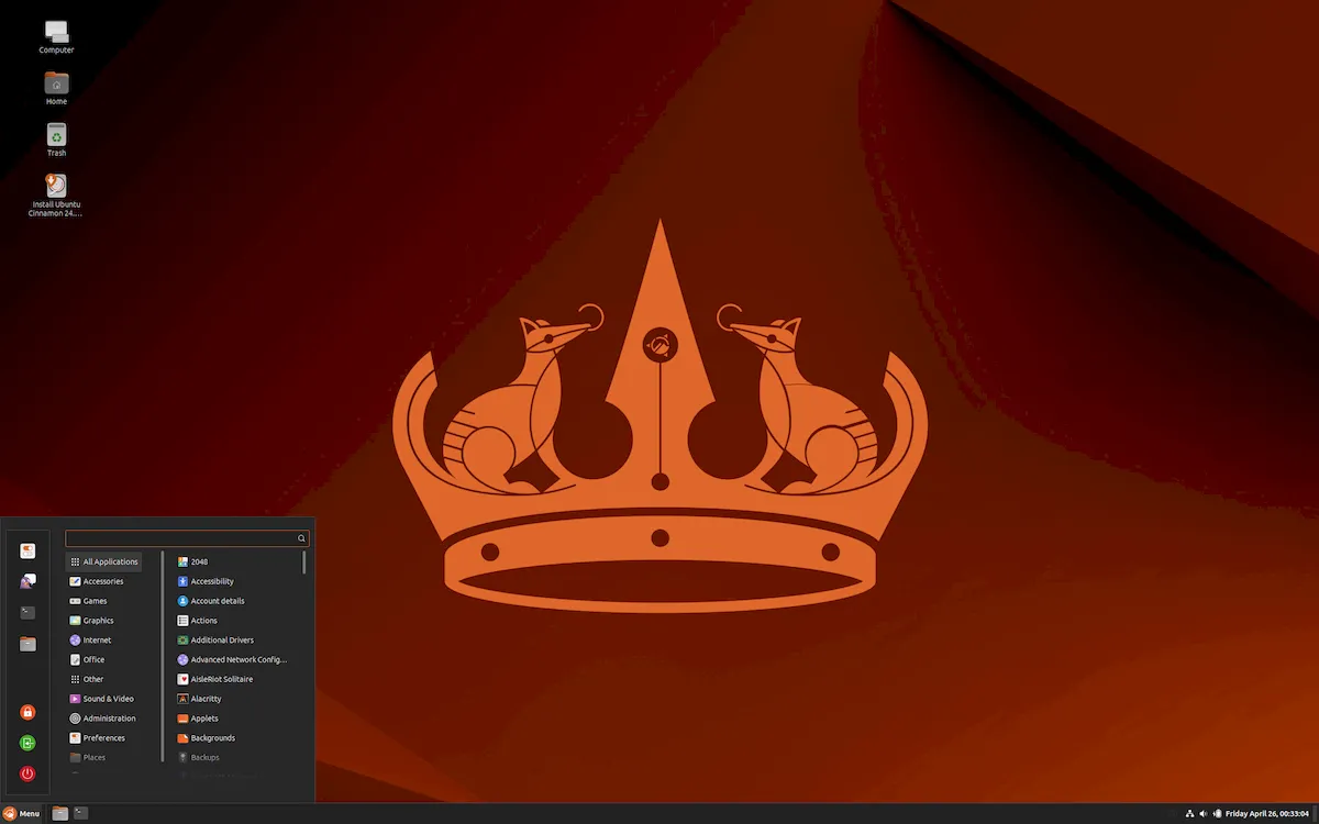 Confira as novidades do Ubuntu Cinnamon 24.04 LTS