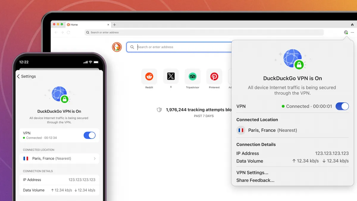 DuckDuckGo lançou o serviço premium Privacy Pro VPN