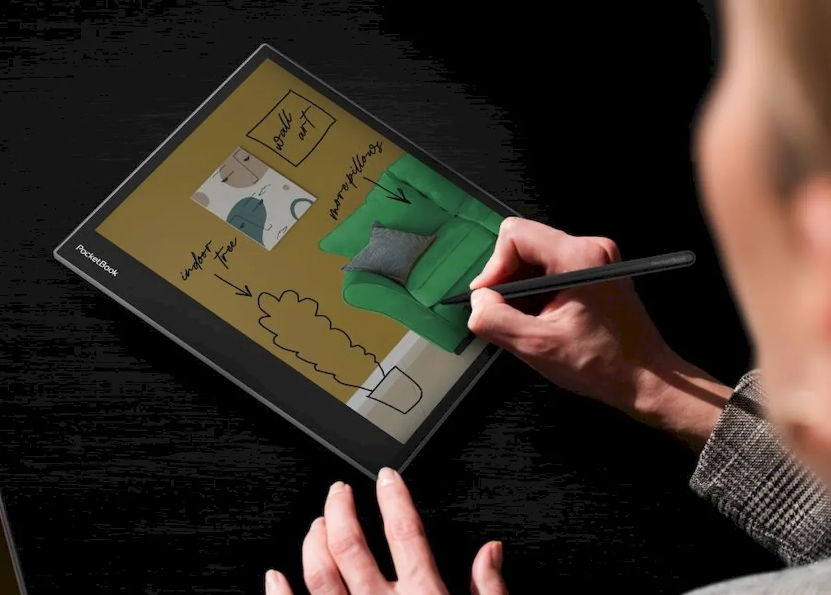 PocketBook InkPad Eo, um tablet E Ink Color com suporte a caneta