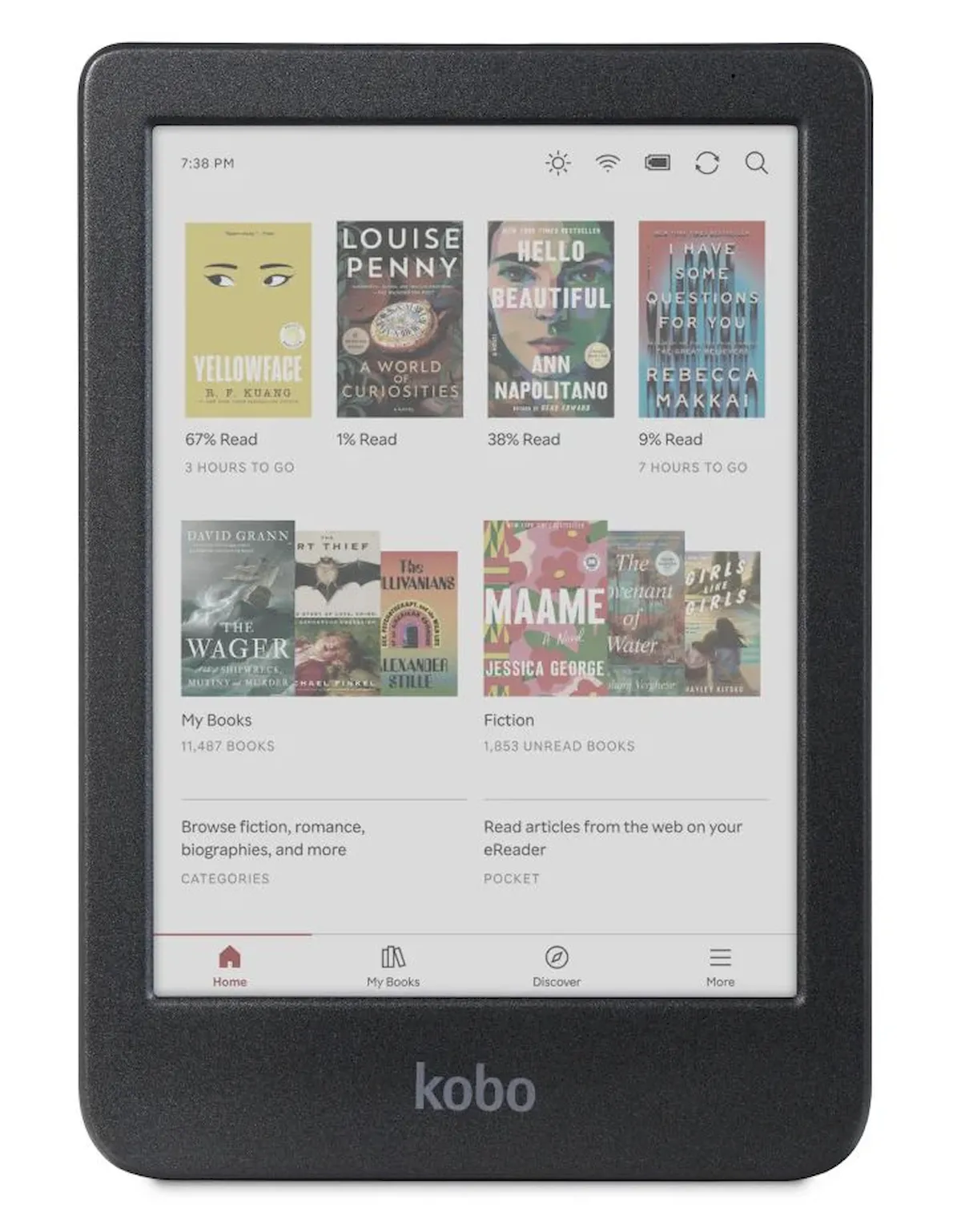 Primeiros eReaders coloridos da Kobo chegarão em 30 de abril
