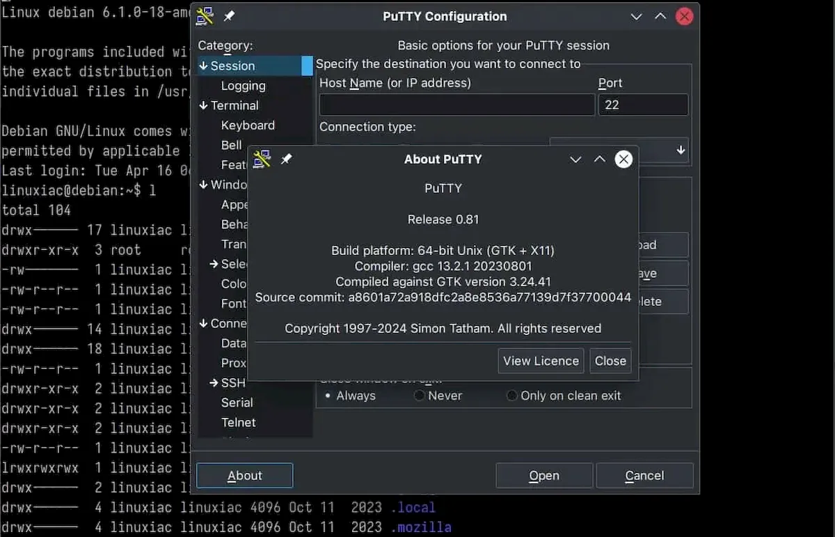 PuTTY tem uma vulnerabilidade de alta prioridade