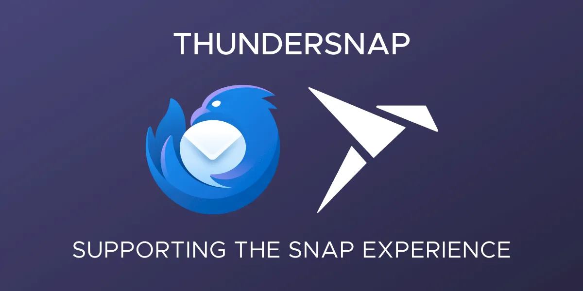 Thunderbird oferecerá suporte oficial ao Snap no Ubuntu 24.04
