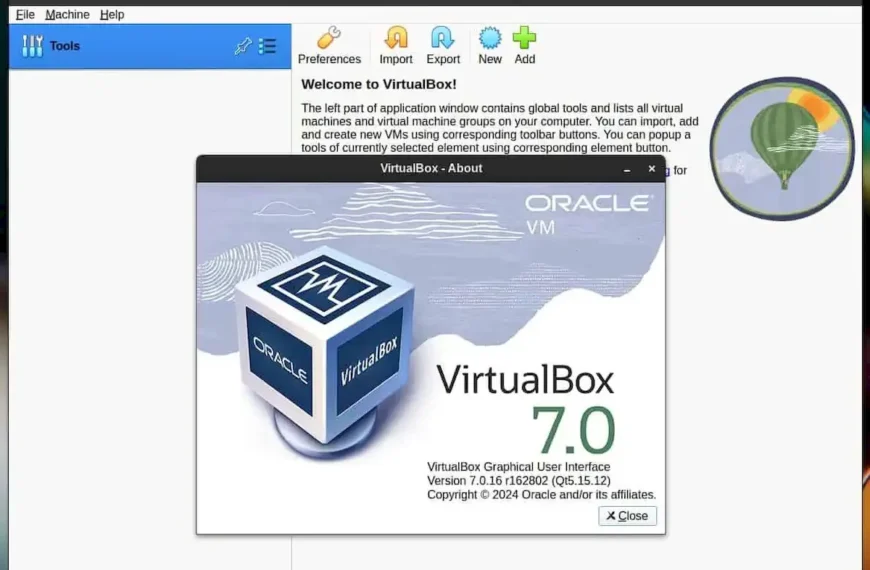 VirtualBox 7.0.16 lançado com várias correções e melhorias