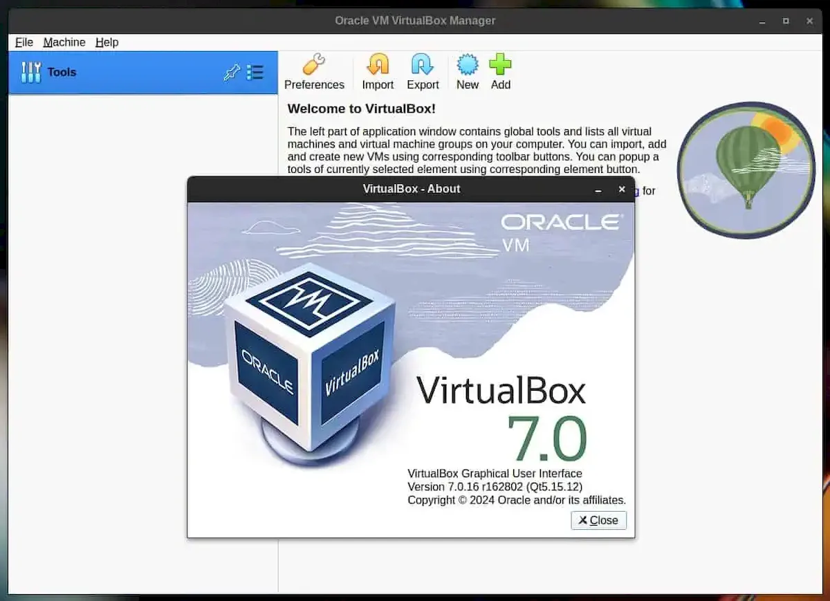 VirtualBox 7.0.16 lançado com várias correções e melhorias