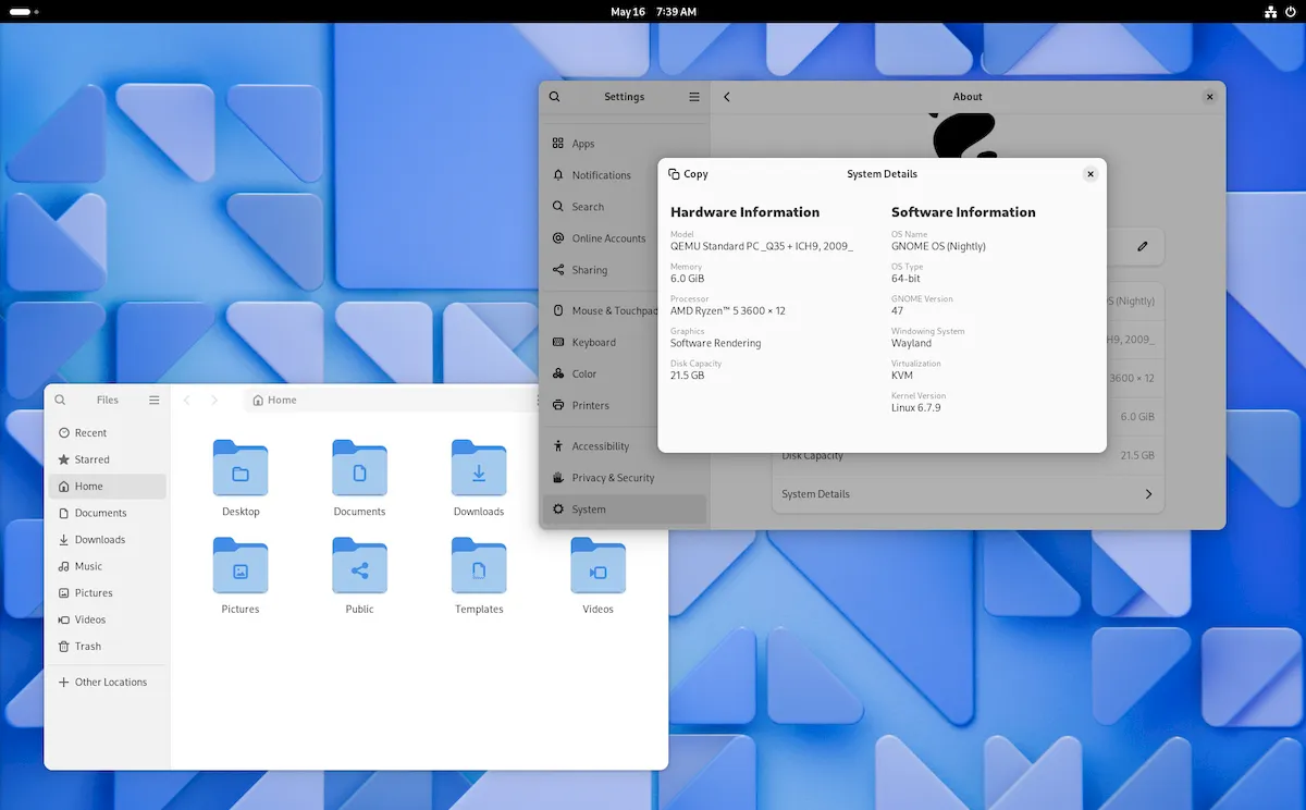 GNOME OS migrou para o Systemd-Sysupdate