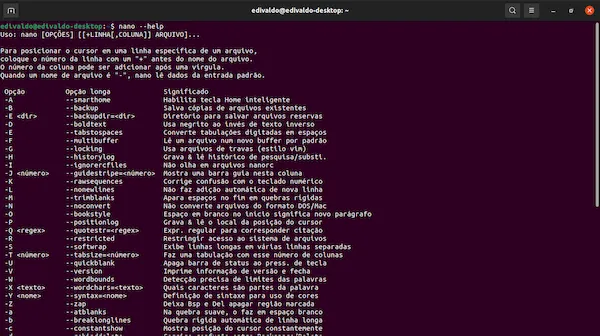 GNU nano 8 lançado com várias melhorias e novas opções