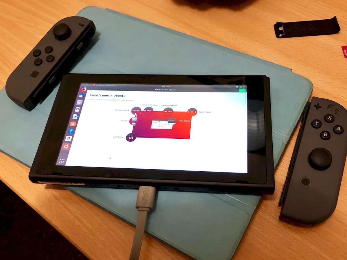Ubuntu 24.04 agora roda no Nintendo Switch