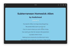 Como instalar o visualizador de letras verse no Linux via Flatpak