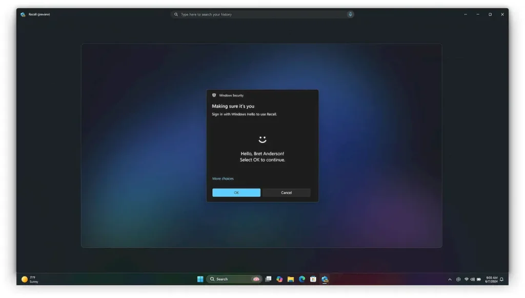 Recurso Recall da MS para PCs Copilot+ será ativado por padrão