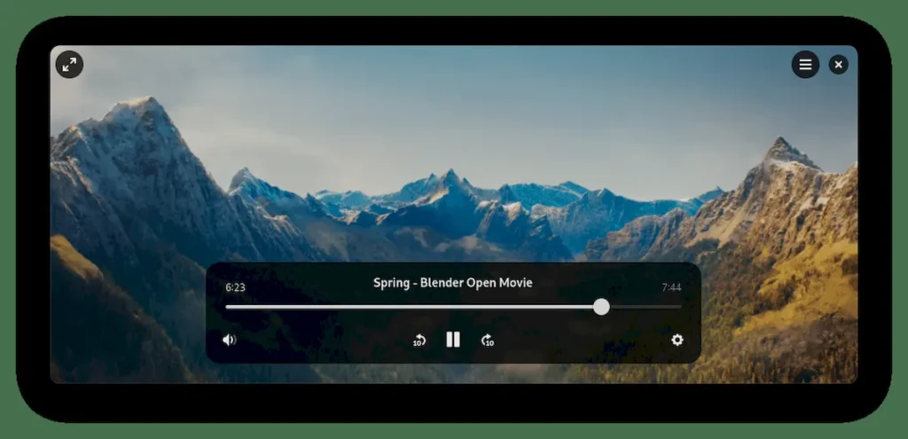 Showtime, o novo e promissor reprodutor de vídeo do GNOME 2 Showtime, o novo e promissor reprodutor de vídeo do GNOME