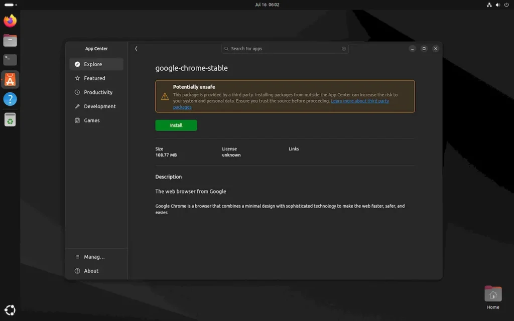 App Center agora pode instalar arquivos DEB baixados localmente 2 App Center agora pode instalar arquivos DEB baixados localmente