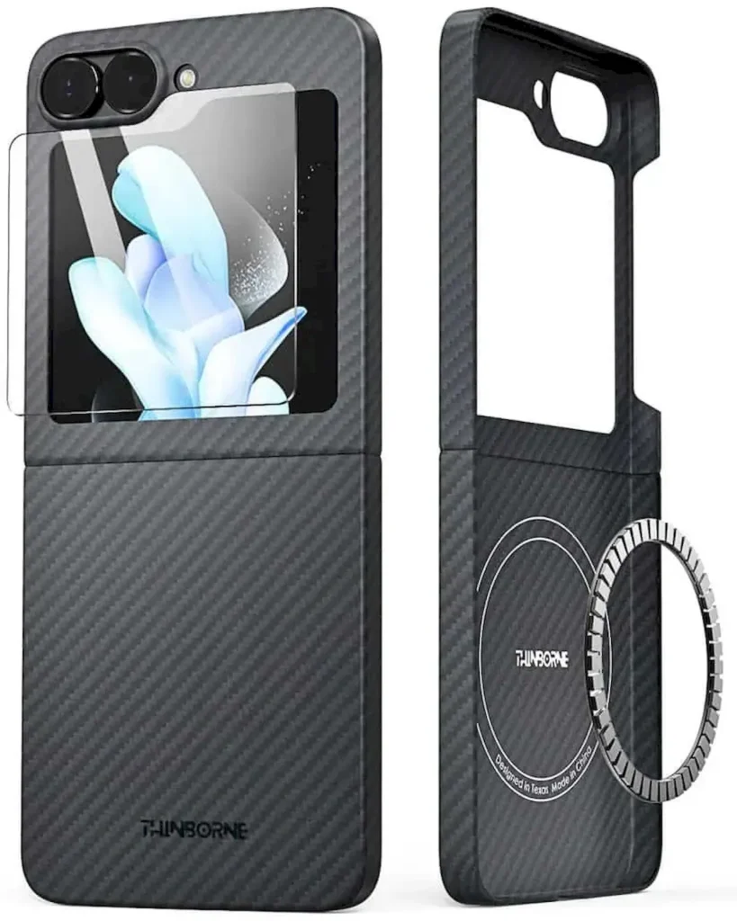 Lançadas capas de fibra de aramida para o Galaxy Z Flip e Fold 6 2 Lançadas capas de fibra de aramida para o Galaxy Z Flip e Fold 6