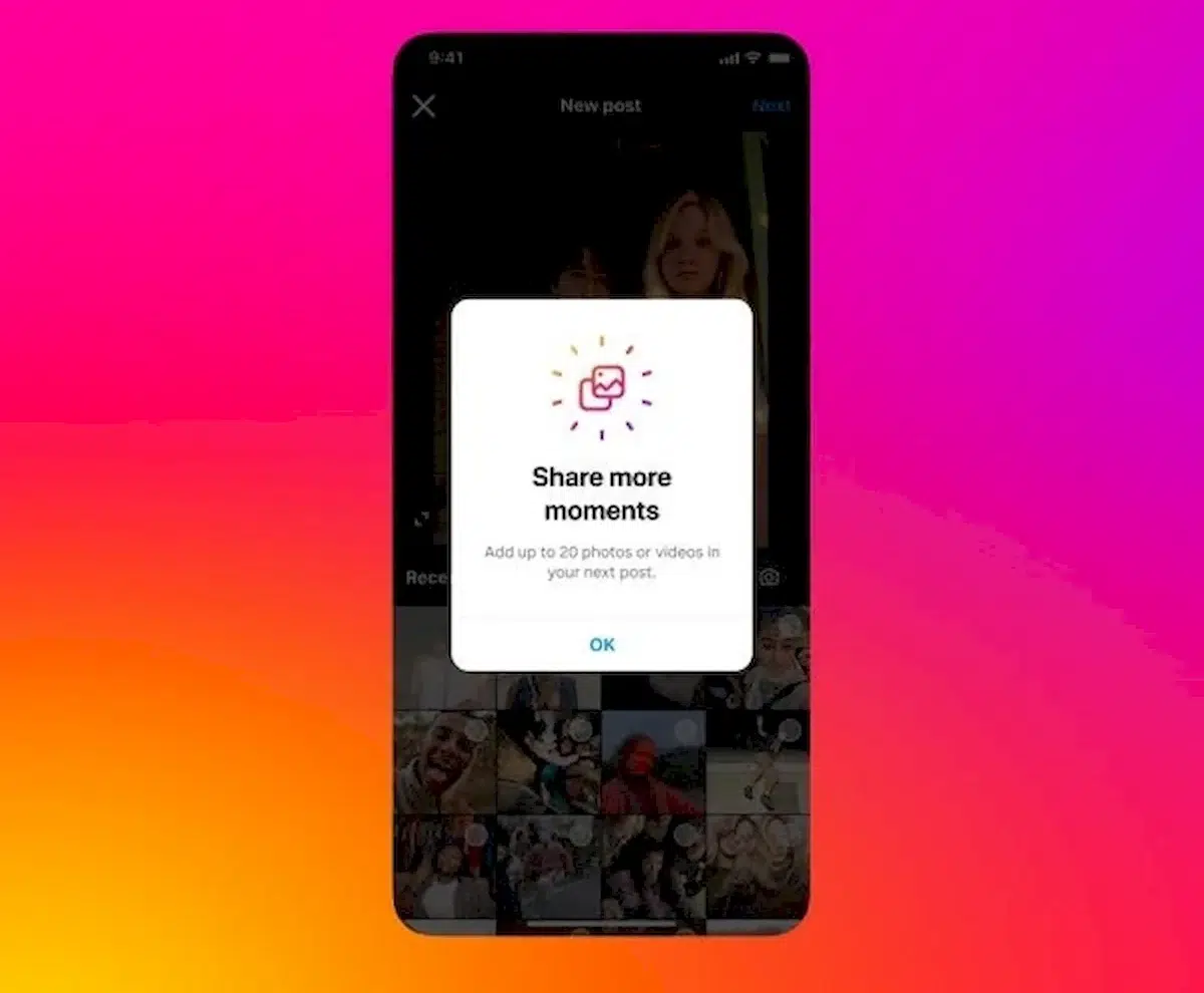 Instagram dobrou a quantidade e fotos ou vídeos em postagens 1 Instagram dobrou a quantidade e fotos ou vídeos em postagens