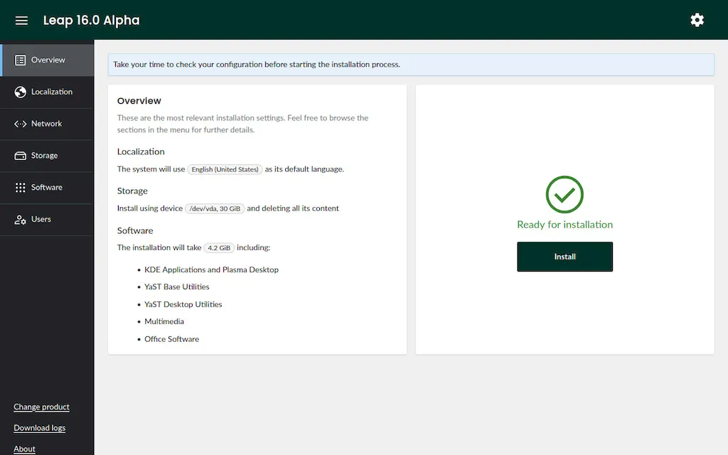 Começou o desenvolvimento do openSUSE Leap 16 4 Começou o desenvolvimento do openSUSE Leap 16