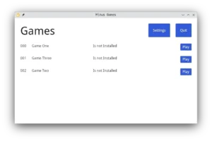 Como instalar o Minus Games Gui no Linux via Flatpak
