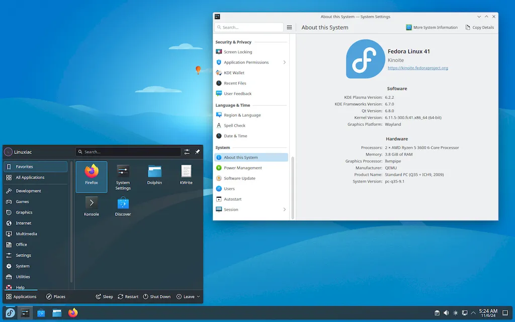 Confira as novidades nos Atomic Desktops do Fedora 41 3 Confira as novidades nos Atomic Desktops do Fedora 41