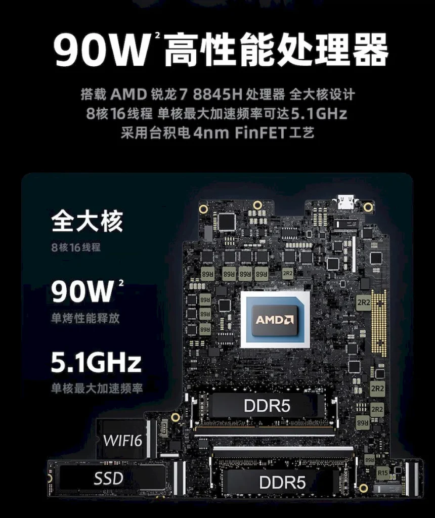 Laptop para jogos tem uma GPU NVIDIA RTX 4060 substituível 3 Laptop para jogos tem uma GPU NVIDIA RTX 4060 substituível