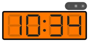 Como instalar o widget de relógio Retro no Linux via Flatpak