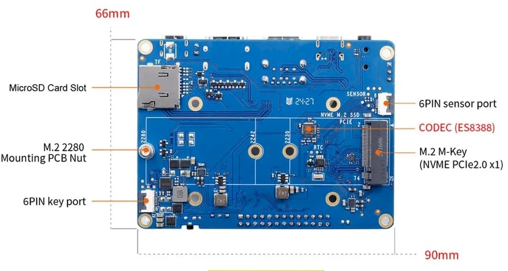 Nova placa-mãe Orange Pi CM5 permite criar tablets 5 portas