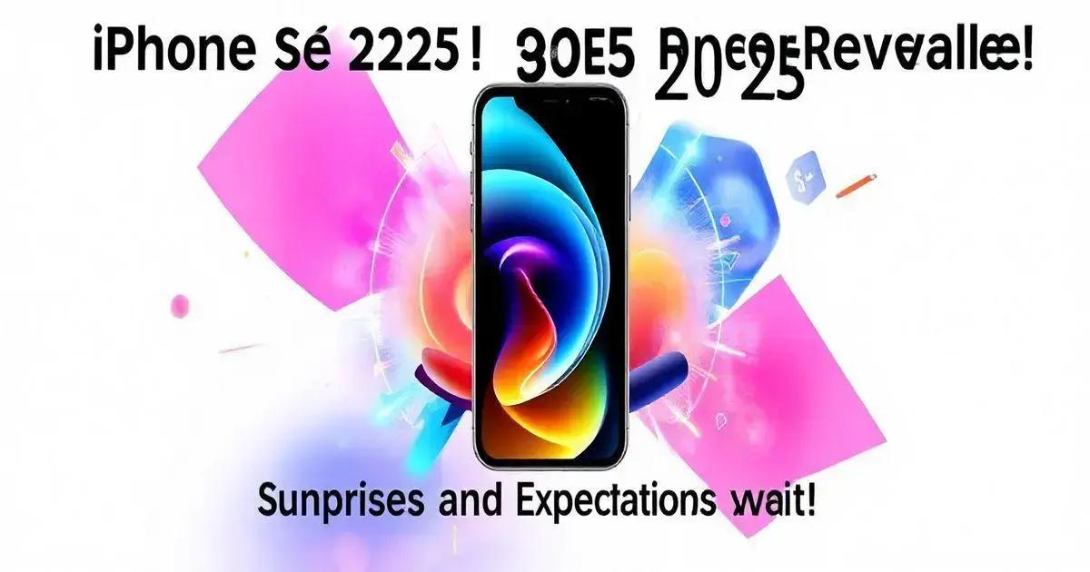 Preço do iPhone SE 2025 Revelado: Surpresas e Expectativas