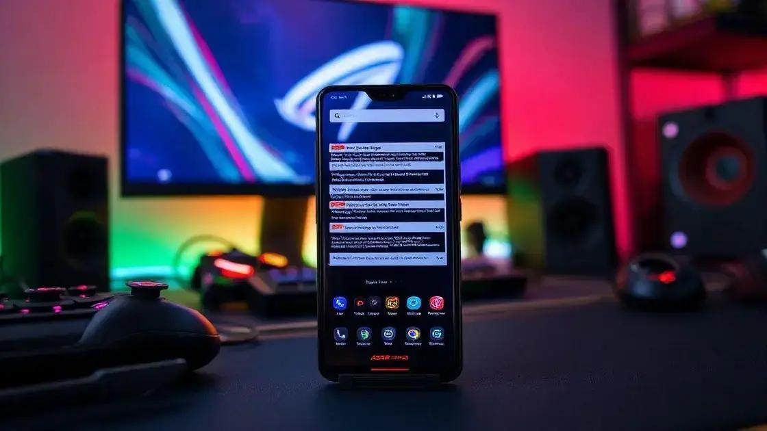 ASUS ROG Phone 9: Conheça o Novo Gigante dos Jogos